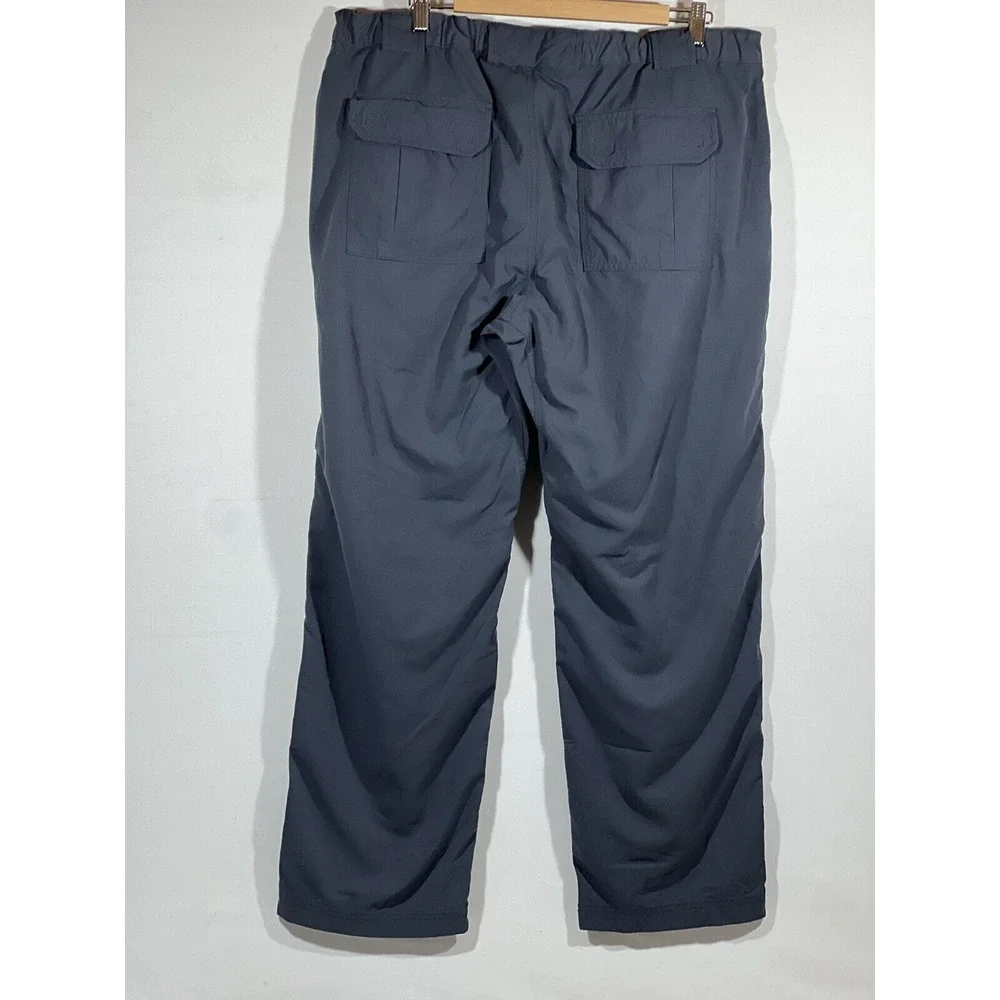 Duluth Trading Cargo Pants Mens XLx30‎ Blue Workwear Hiking Utility